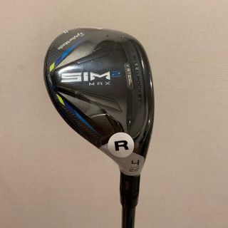 テーラーメイド(TaylorMade)の新品未使用！SIM2MAX　レスキュー　U4(22°）Rシャフト(クラブ)