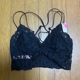 ヴィクトリアズシークレット(Victoria's Secret)の【新品】VICTORIA'S SECRET レースブラトップ　S(ベアトップ/チューブトップ)