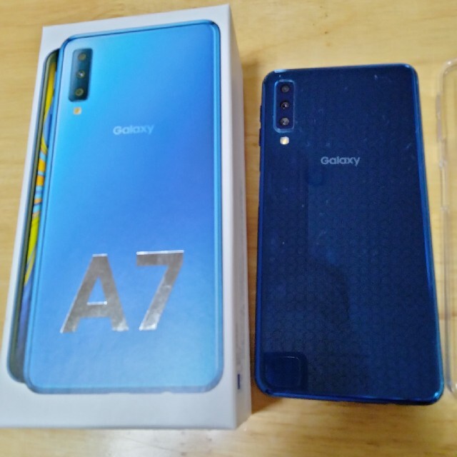 【即発送】Galaxy A7 ブルー 64GB  simフリー