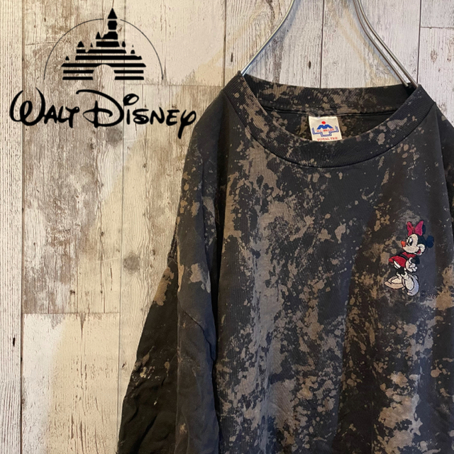 Disney(ディズニー)の【ビッグサイズ】90s ディズニー ミニーちゃん Tシャツ USA製 ブリーチ メンズのトップス(Tシャツ/カットソー(半袖/袖なし))の商品写真