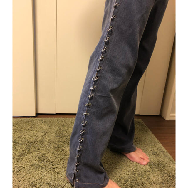 Jean-Paul GAULTIER(ジャンポールゴルチエ)のゴルチェ　リング　デニム　メンズ46 メンズのパンツ(デニム/ジーンズ)の商品写真