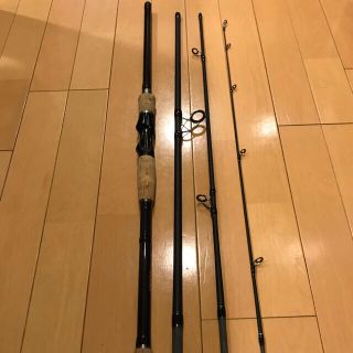 シーバスロッド　釣り竿　270cm 4本連結(ロッド)
