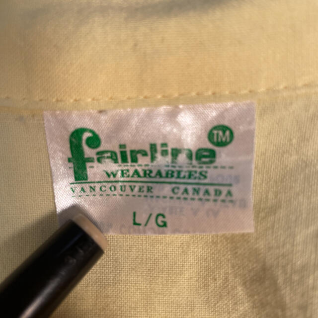fairline ビッグプリント オープンカラーシャツ 開襟シャツ L