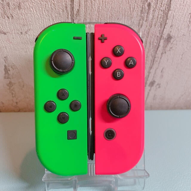 美品　任天堂　switch ジョイコン　Joy-Con スプラトゥーン