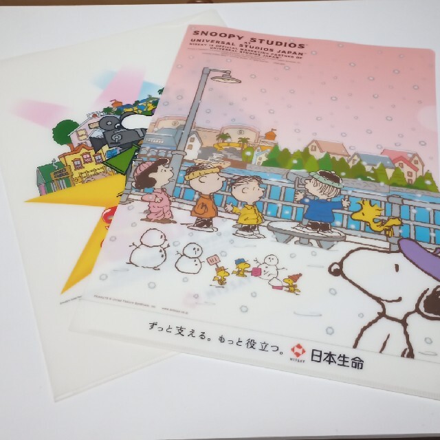 スヌーピー　クリアファイル エンタメ/ホビーのアニメグッズ(クリアファイル)の商品写真