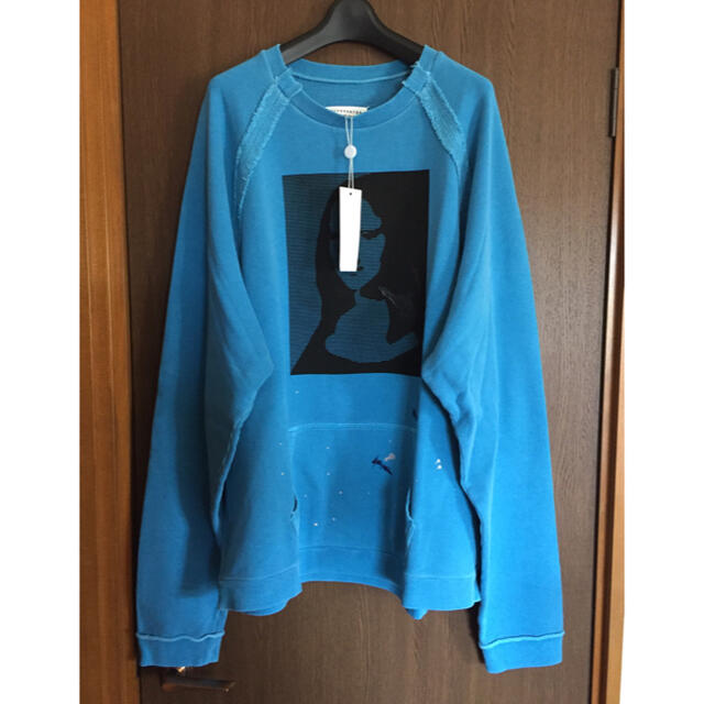 値引 - Margiela Martin Maison 52新品 トレーナー スウェット モナリザ オーバーサイズ マルジェラ メゾン スウェット