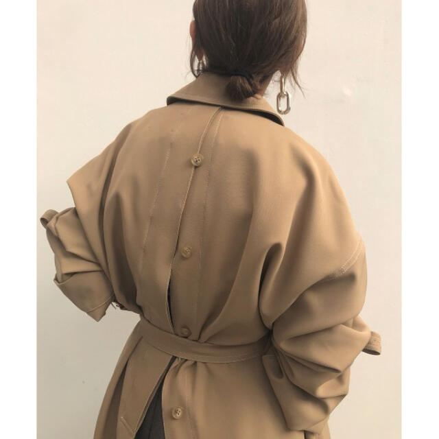 Ameri VINTAGE(アメリヴィンテージ)のAmeri VINTAGE　SOUFFLE OVER COAT レディースのジャケット/アウター(ロングコート)の商品写真