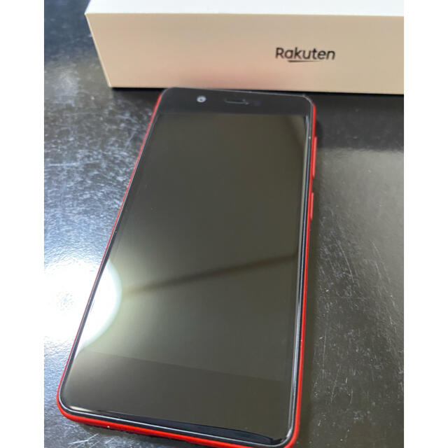 Rakuten(ラクテン)のRakuten Mini C330 Crimson Red スマホ/家電/カメラのスマートフォン/携帯電話(スマートフォン本体)の商品写真