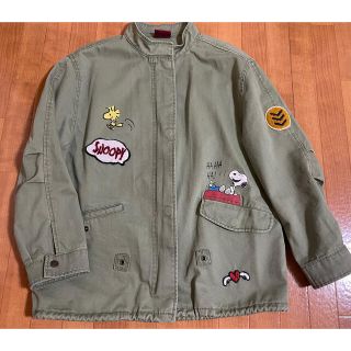 ザラキッズ(ZARA KIDS)のZARA スヌーピー　アーミージャケット　(ミリタリージャケット)