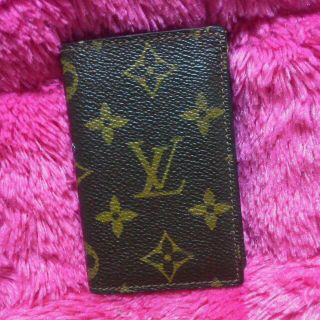 ルイヴィトン(LOUIS VUITTON)のLOUIS VUITTON 名刺ケース(名刺入れ/定期入れ)