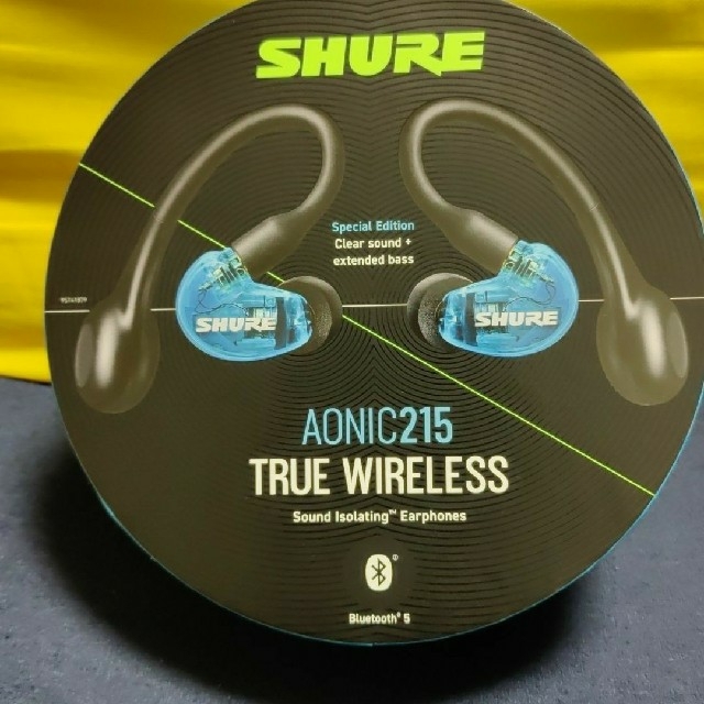 Shure AONIC215 TRUE WIRELESS スマホ/家電/カメラのオーディオ機器(ヘッドフォン/イヤフォン)の商品写真