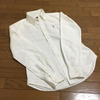 ラルフローレン  長袖シャツ Mサイズ レディース SUPER SLIM FIT(シャツ/ブラウス(長袖/七分))