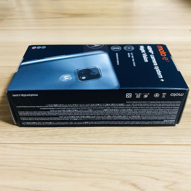 Motorola(モトローラ)の【新品・未開封】Motorola モトローラ moto e7 ミネラルグレイ スマホ/家電/カメラのスマートフォン/携帯電話(スマートフォン本体)の商品写真