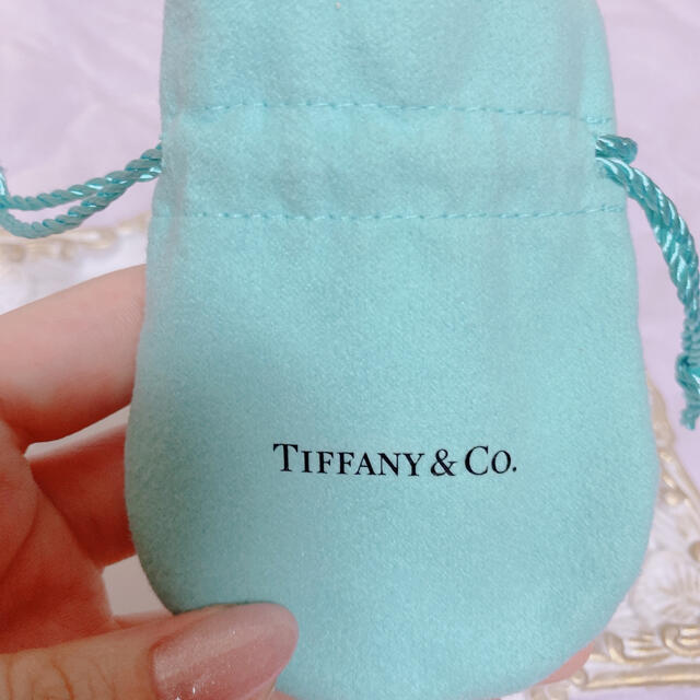【🌸送料込🌸】ティファニー　巾着　袋 ハンドメイドのファッション小物(バッグ)の商品写真