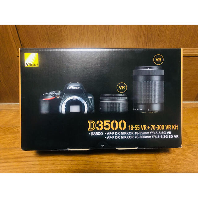 Nikon デジタル一眼レフカメラ D3500 AF-P 18-55 VR レンズキット