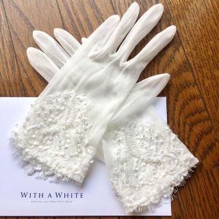 WITH A WHITE ショートグローブ ウェディング(その他)