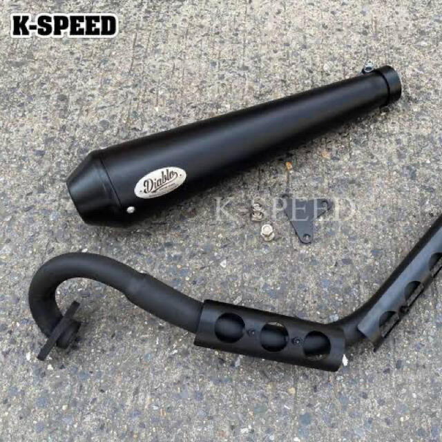 新品　ハンターカブ　マフラー K-SPEED 黒　Diablo ct125