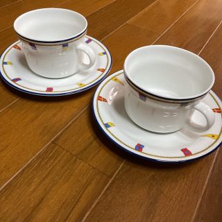 リチャードジノリ(Richard Ginori)のカップ&ソーサー　リチャードジノリ　2客(食器)