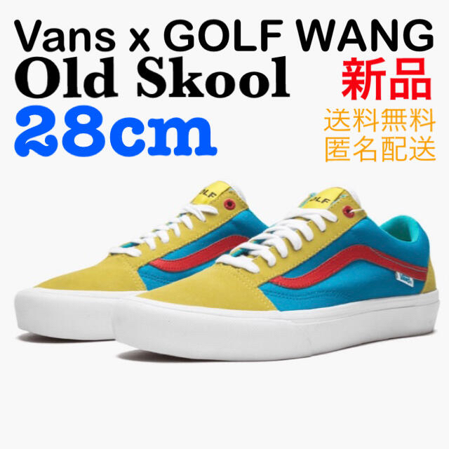 メンズ【新品】Vans Old Skool GOLF WANG Size 10