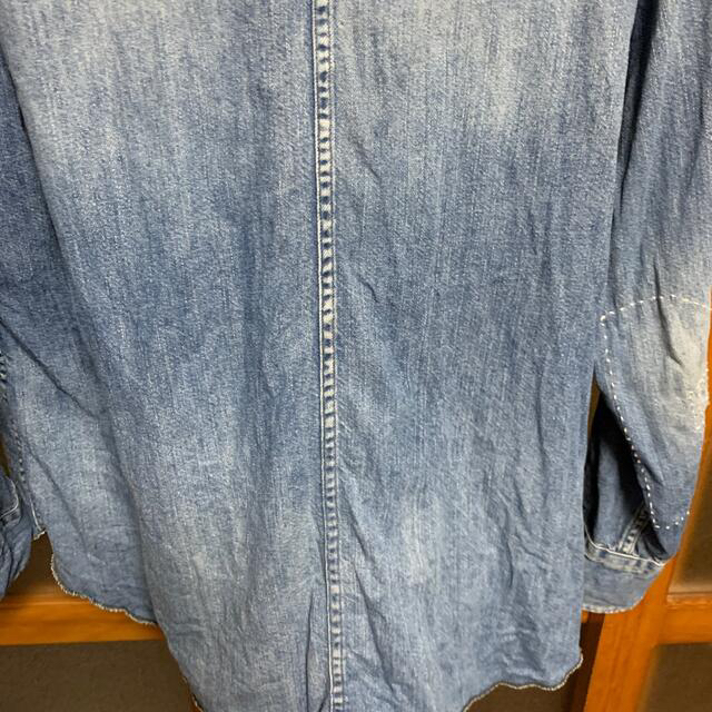 UNUSED(アンユーズド)のあっちゃん様専用　unused  ウエスタンデニムシャツ メンズのトップス(シャツ)の商品写真