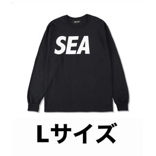 シー(SEA)のWIND AND SEA  L/S T-SHIRT  Black-White(Tシャツ/カットソー(七分/長袖))