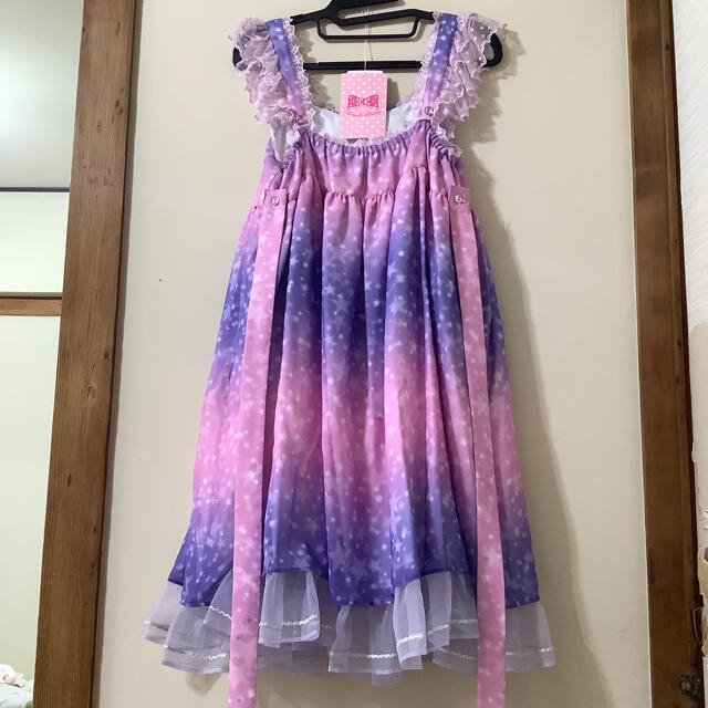 Angelic Pretty(アンジェリックプリティー)の新品未着用 SugarSky ジャンパースカート レディースのワンピース(ひざ丈ワンピース)の商品写真