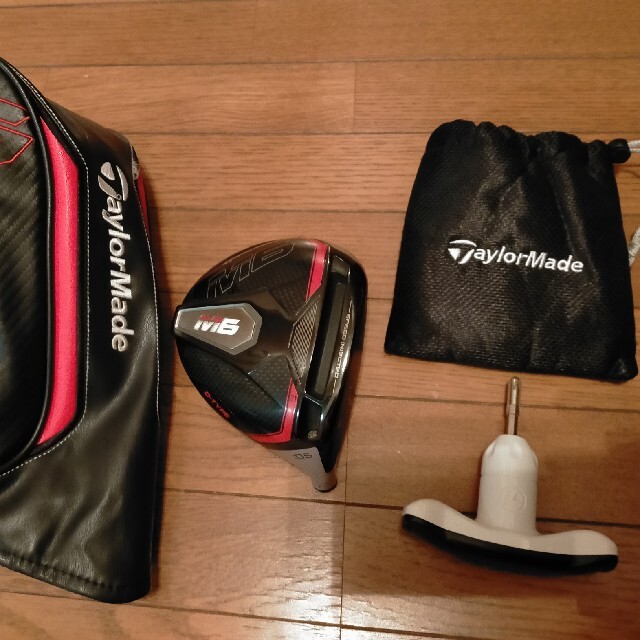 【美品】TaylorMadeテーラーメイド　M6 D-TYPE ドライバーヘッド