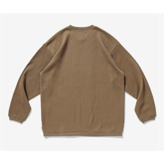 21SS 新品Mサイズ WTAPS WAFFLE LS ベージュ