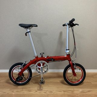 ダホン(DAHON)のDAHON DOVE PRO 3速カスタム カゴ付き (自転車本体)