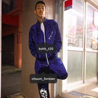 ファセッタズム(FACETASM)のchuuni VELORE TRACK SUITS ネイビー　kohh着用(スウェット)