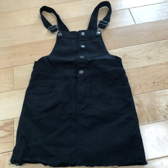 H&M(エイチアンドエム)のH&M サロペットスカート　120センチ キッズ/ベビー/マタニティのキッズ服女の子用(90cm~)(スカート)の商品写真