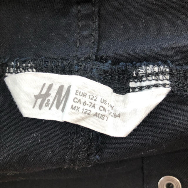 H&M(エイチアンドエム)のH&M サロペットスカート　120センチ キッズ/ベビー/マタニティのキッズ服女の子用(90cm~)(スカート)の商品写真