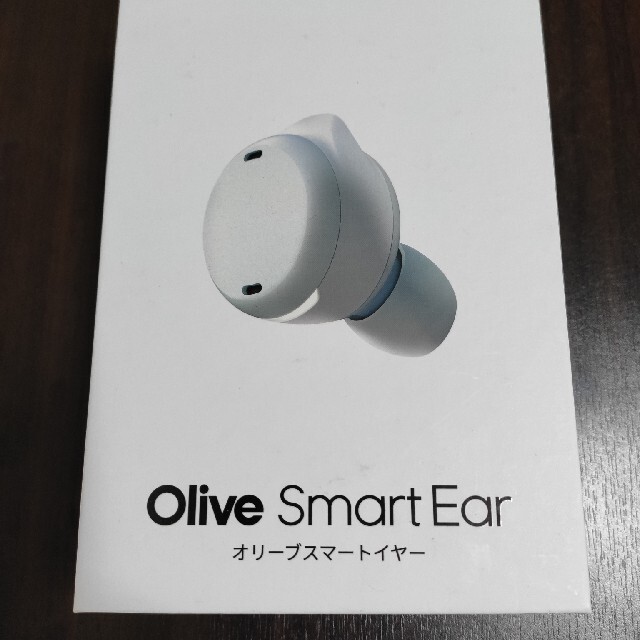 織り柄チェック Olive Smart Ear オリーブスマートイヤー ホワイト 集