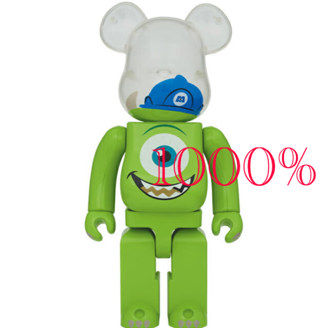 エンタメ/ホビー【セール】BE@RBRICK MIKE 1000％　モンスターズインク　マイク