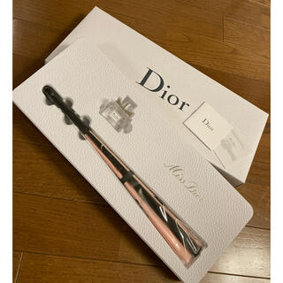 クリスチャンディオール(Christian Dior)のクリスチャンディオール Dior ノベルティ 扇子 ミスディオール香水 セット(香水(女性用))