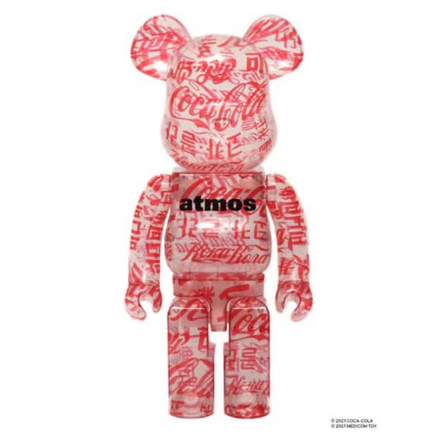 BE@RBRICK atmos × Coca-Cola 1000％