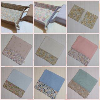 【ちぃ♡様　専用】リバティプリント使用❁ハンドメイド(ハンカチ/バンダナ)