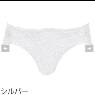 ブラデリスニューヨーク(BRADELIS New York)のFlora Bikini ブラデリス　サイズLL シルバー(ショーツ)