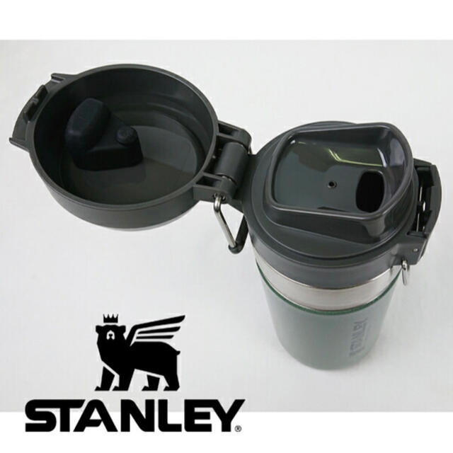 Stanley(スタンレー)のスタンレー 水筒 タンブラー 473ml ブラック グリーン 2本セット インテリア/住まい/日用品のキッチン/食器(タンブラー)の商品写真