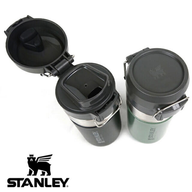 Stanley(スタンレー)のスタンレー 水筒 タンブラー 473ml ブラック グリーン 2本セット インテリア/住まい/日用品のキッチン/食器(タンブラー)の商品写真