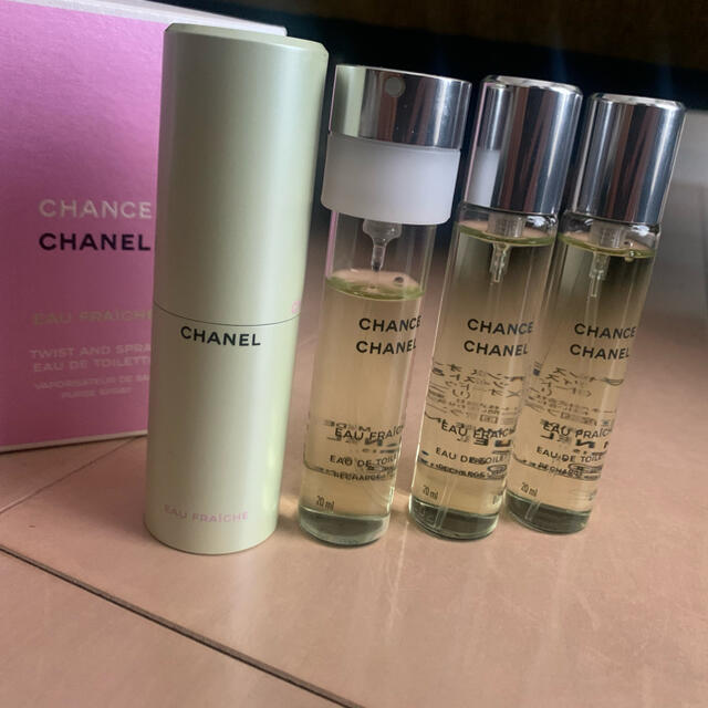 CHANEL シャネル チャンス オーフレッシュ 本体とレフィル3本 - 香水