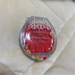 キャンメイク(CANMAKE)のキャンメイク(CANMAKE) クリームチーク ティント 02 ハッピーストロベ(チーク)