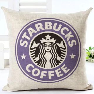 スターバックスコーヒー(Starbucks Coffee)のスタバ クッションカバー パープル(クッションカバー)