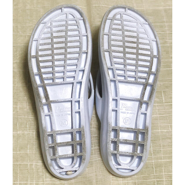 pearl(パール)のギョサン レディース M ホワイト 22.5～23.5cm レディースの靴/シューズ(ビーチサンダル)の商品写真