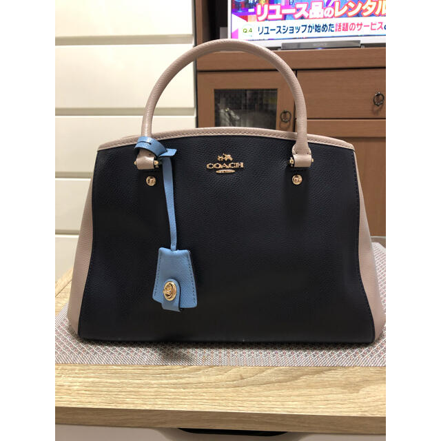 coach コーチ　2way バイカラー　バッグレザーその他注意事項