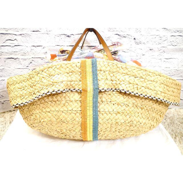 レア◇MARNI マルニ ラフィアxレザー切替 フラワーモチーフ かご ... レア◆MARNI マルニ ラフィアxレザー切替 フラワーモチーフ かご バッグ◆