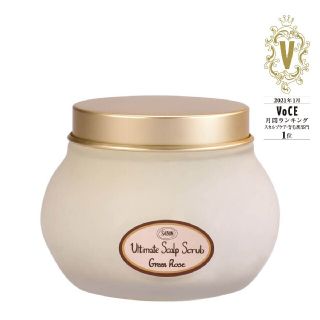 サボン(SABON)のSABON ヘッドスクラブ 300ｇ グリーンローズの香り(ヘアケア)