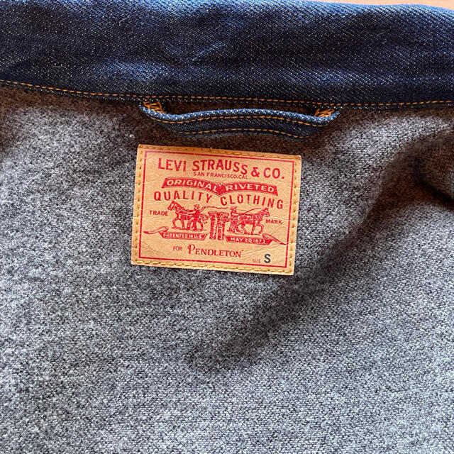 Levi's(リーバイス)のLevi’s x Pendleton コラボジャケット メンズのジャケット/アウター(Gジャン/デニムジャケット)の商品写真