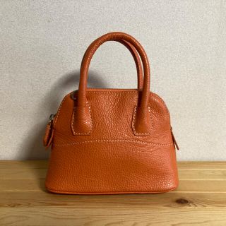 ✨️極美品✨️ Semplice パイソン 2way ハンドバッグ ネイビー