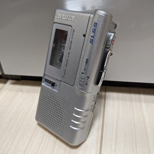 aiwa アイワ マイクロカセットレコーダー TP-M370 スマホ/家電/カメラのオーディオ機器(ポータブルプレーヤー)の商品写真